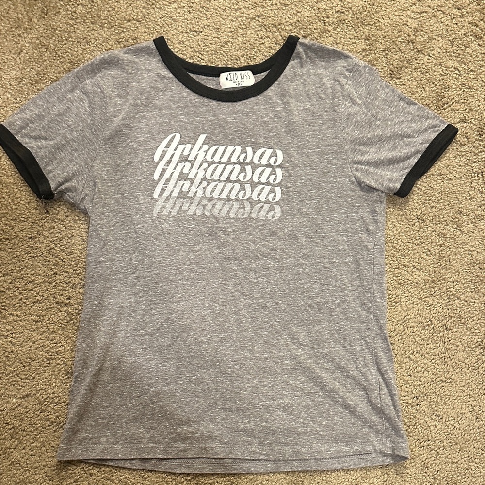 Wild Fable Gray Short Sleeve Tee